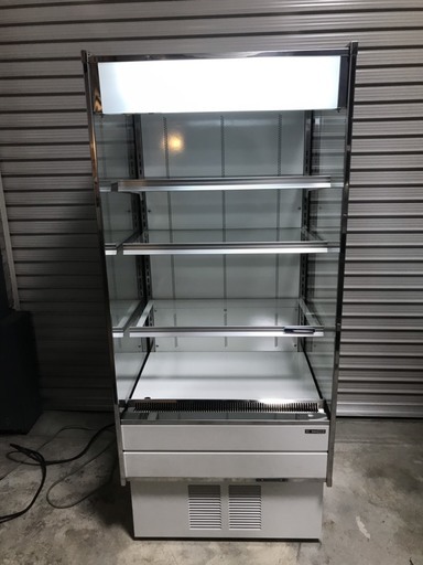 今だけ値下げ!!【簡易清掃・動作確認済み!!】サンデン　SANDEN 多段冷蔵ショーケース　オープン　サンドイッチ/中古 RS-600Y/業務/厨房