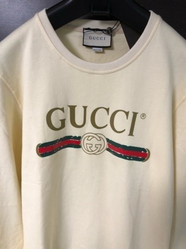 ふるさと割】 GUCCI グッチ トレーナー スウェット 訳あり メンズ