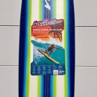 新品未使用 サーフボード  8f  (244cm) /  サーフィン ソフトボード ロングボード ①