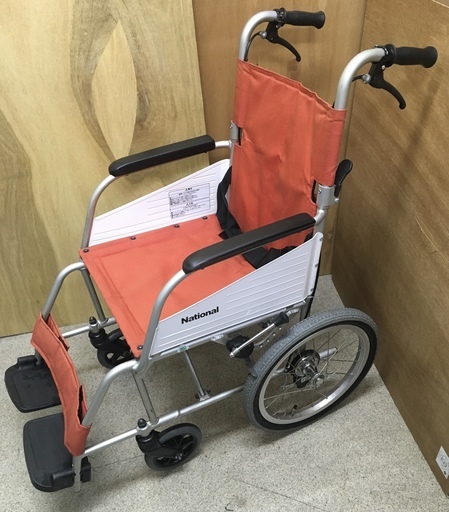 中古車いす カルディ VA10072 介助式 標準型 軽量タイプ ナショナル ②