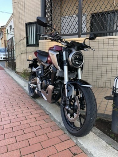 CB125R ‘18 キャンディレッド走行850km自賠責33年3月