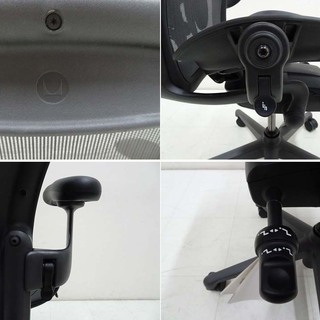 新品未使用品 Herman Miller ハーマンミラー アーロンチェア リマスタード Bサイズ フル装備 ポスチャーフィット OAチェア-2