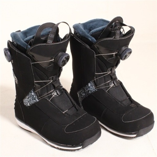 Salomon スノーボードブーツ ブラック 女性用 23センチ サロモン（SALOMON）（レディース）スノーボードブーツ 女性用