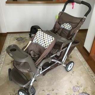 双子　年子　ベビーカー　グレコ　縦型 imgrc0070113346.jpg