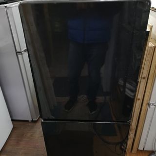 ユーイング　110L　冷凍冷蔵庫　一人暮らし　ブラック