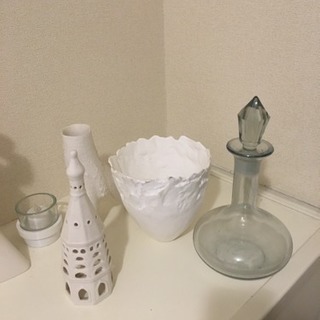 花瓶、キャンドルホルダー
