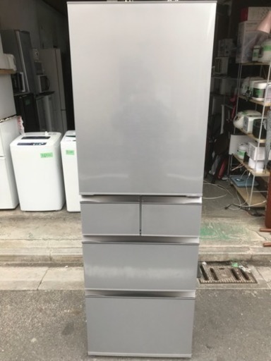 美品 冷蔵庫 アクア 5ドア 415L 家族用 ファミリーサイズ AQR-SD42D 2015年 製氷OK AQUA 川崎区 KK