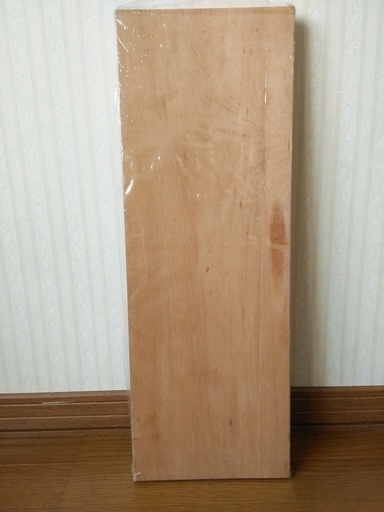 北海道産バッコ柳　まな板　595ｘ210ｘ30ｍｍ