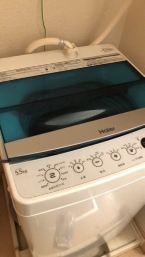 ハイアール 【洗濯機 】【5.5kg 】☆2017年製