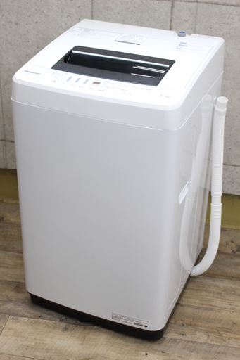 J009)【美品・高年式！】ハイセンス Hisense 全自動洗濯機 HW-T45C 2018年製 4.5kg