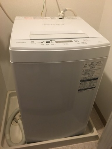 TOSHIBA 洗濯機 4.5リットル 2018年製