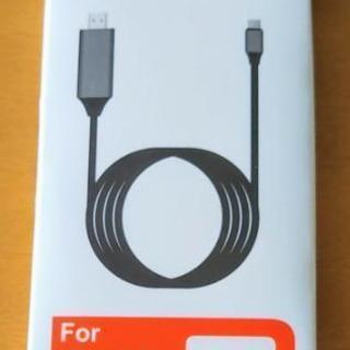 【新品】高解像度4K  HDMIケーブル USB Type-C ...