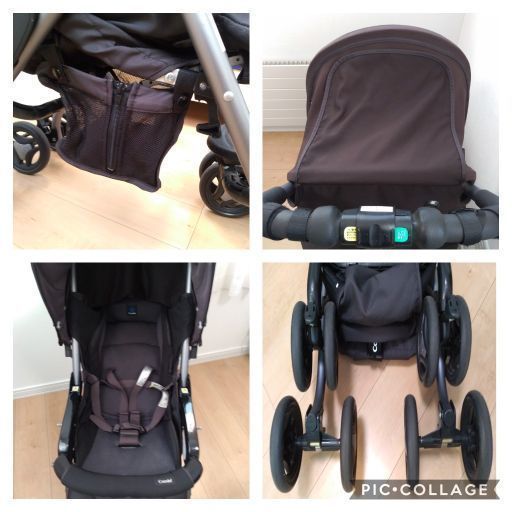 【Combi】 マルチ5way チャイルドシート&ベビーカーセット