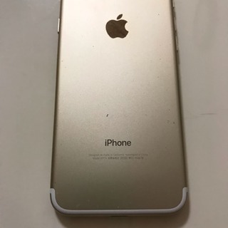 iPhone7 128GB au ゴールド iFace 充電器 ...