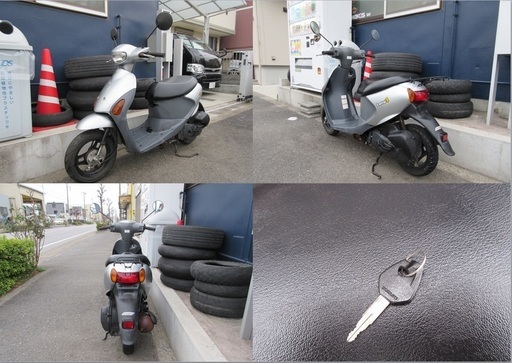 埼玉川口発！スズキ　レッツ４　後期　シルバー　前カゴ付き　即引渡し可能！ 埼玉川口発！スズキ レッツ4 後期型 シルバー 即引渡し可能！ 埼玉