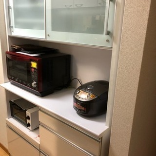 食器棚 レンジ台 使用期間少なめ 最終値下げ！