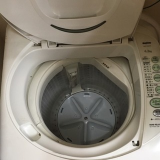 【決まりました】洗濯機(4.2kg)