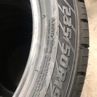 235/50/19新品タイヤ、交換込み