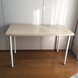 IKEA（イケア）テーブルトップと脚のセット 120×60cm　...