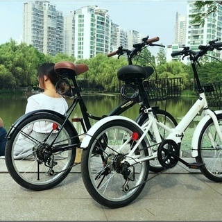 AIJYU CYCLE 折りたたみ自転車 20インチ シマノ社製6段ギア変速