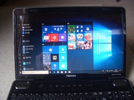 Windows10　ノートパソコン　東芝 dynabook TX/66KB L