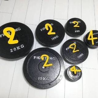 期間限定！緊急値下げ！！バーベルセット130㎏&キングスセットDX