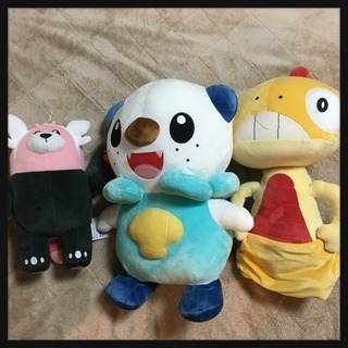 ポケモンぬいぐるみ 3点セット