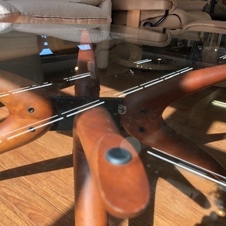 ガラステーブル 【porada】