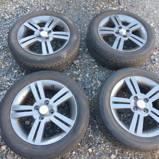 日産　ノート　オーテック純正15インチ　175/60R15　バリ山　4本