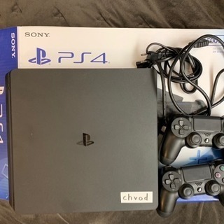 PS4 500GB ジェットブラック コントローラー2個付