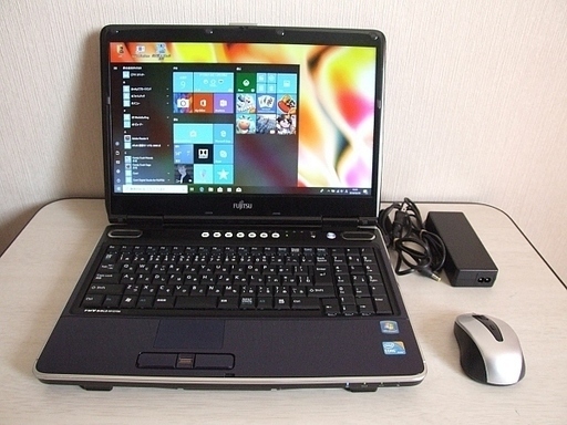 高速SSD240GB搭載　Fujitsu FMV-BIBLO NF/G70N ノートパソコン