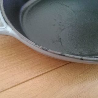 staub オーバル ホットプレート 23cm グレー (ストウブ)