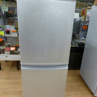 シャープ（SHARP） SJ-D14C-S 2ドア冷凍冷蔵庫137L 2017年製