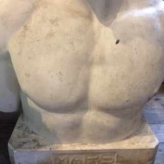 石膏像 ギリシャ ボルゲーゼのマルス胸像