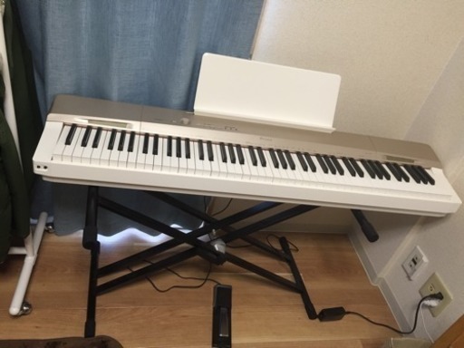 CASIO 電子ピアノ Privia 鍵盤数88 PX-160 (みんちゃん) だいどう豊里の鍵盤楽器、ピアノの中古あげます・譲ります