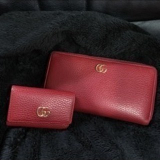 GUCCI 長財布 キーケース セット 赤