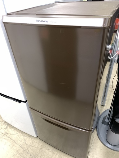 【終了】【J78】　Panasonic　パナソニック　　冷凍冷蔵庫　138L　NR-B146W-T　2014年製　※動作確認、クリーニング済