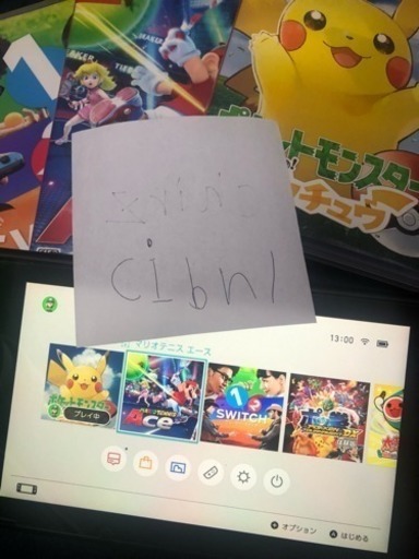 Switch 美品 ソフト３本付き