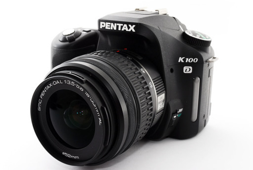 Pentax K100D レンズキット ブラック★極上美品★手ぶれに強い！8GB新品SDカード付き！