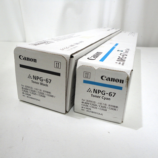 Canon キャノン NPG-67 純正トナー4色セット 未使用 未使用