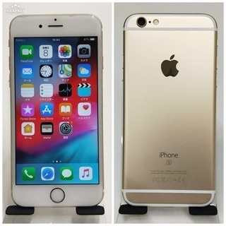 SIMフリー iPhone 6S 64GB Gold バッテリー...