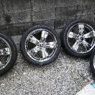値下げ!19インチメッキアルミとタイヤセット edneyquaresma.com