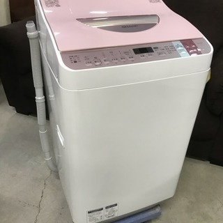 凹みあり激安！SHARP 2016年製 電気洗濯乾燥機 ES-TX750-P
