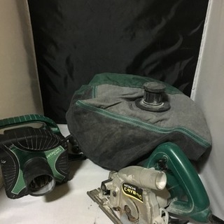 動作OK 動作良好 日立工機 HITACHI C4YB 集じん丸のこ 100mm R30Y3 小型集じん機 セット 電動工具 内装 DIY