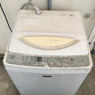 ASW-KB700W 洗濯機 無料 7.０㎏