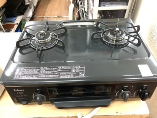 2017年【パロマ】2口ガスコンロ ガステーブル　都市ガス