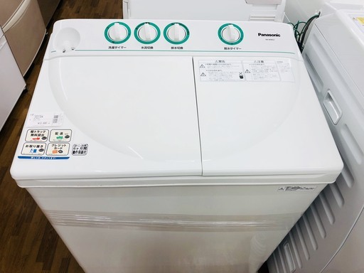 【安心の６ヵ月保証付】Panasonic  ２層式洗濯機　2017年製