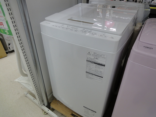 TOSHIBA/東芝 洗濯機 7kg 2018年 AW-7D6(W) 【ユーズドユーズ名古屋天白店】