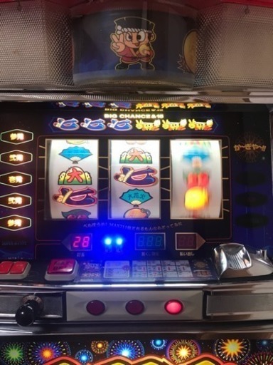 パチスロ 実機 大花火 4号機