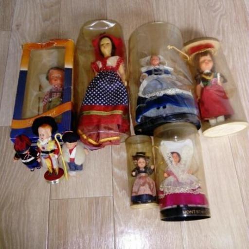 フランスのビンテージ人形×9点